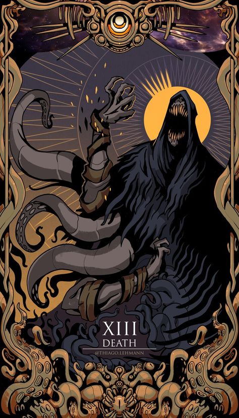 Thiago Lehmann, Tarot Cards Art Illustration, Kartu Tarot, Path Of Exile, Major Arcana Cards, Tarot Major Arcana, Tarot Cards Art, 다크 판타지, Tarot Art