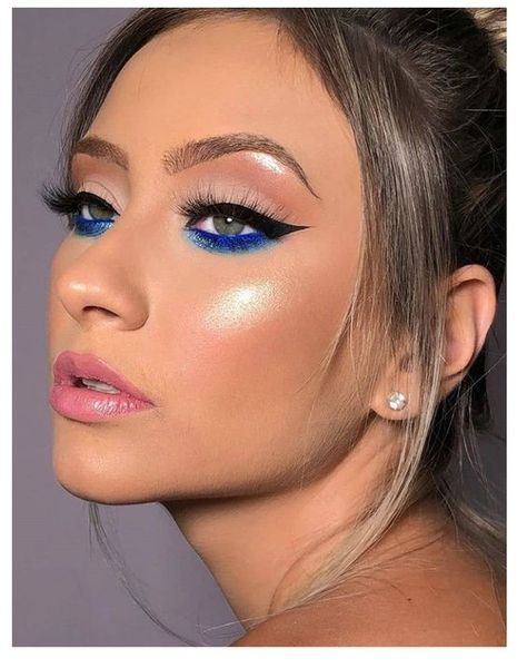 everyone needs a little pop of color 💙👏 #FormalApproach #FormalTogether #IPAProm #IPAPromRetailer #IPADesigner Colour Pop Makeup, Hairstyles For Indian Wedding, Glam Eye Makeup, Big Eyes Makeup, Makeup Video, Fashion Outfit Ideas, Kylie Jenner Makeup, Red Eyeshadow, Makeup Quotes