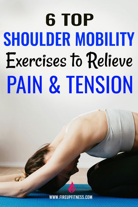 Boost Flexibility with Shoulder Mobility Exercises! 💪✨ Best Shoulder Stretches, Yoga For Injured Shoulder, Stretches For Sore Shoulders, Stretches For Soreness, Strained Shoulder Muscle Relief, How To Relieve Tension In Shoulders, Pilates For Shoulders, Stretches For Tension Headaches, Physical Therapy Shoulder Exercises