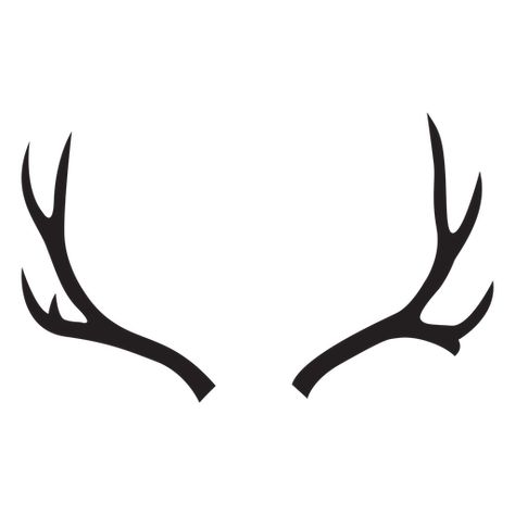 Antler Silhouette, Evil Tattoos, Deer Art, Mo Design, Silhouette Png, Deer Antlers, Silhouette Svg, Graphic Image, Logo Icons