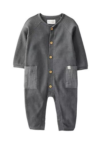 Carter's® Baby Waffle Jumpsuit | belk Planet Clothing, Carters Baby Boys, Organic Cotton Baby, Grey Baby, Carters Baby, Cool Graphic Tees, Kids Outfits Girls, Organic Fabrics, Organic Baby