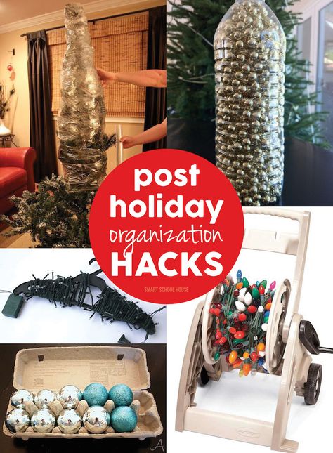 Post Holiday Organization Hacks! Lots of tips and tricks to help you put away all that Christmas decor. Holiday Hacks, Holiday Organization, Holiday Hack, Holiday Storage, Christmas Organization, Christmas Hacks, Post Holiday, 12 December, My Funny Valentine