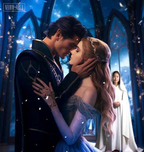 Feyre Rhysand, Books Fanart, Neural Art, Feyre And Rhysand, Fantasy Love, Fantasy Couples, A Court Of Wings And Ruin, Court Of Thorns And Roses, Sarah J Maas Books