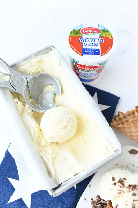 Ricotta Ice Cream Recipe, Ricotta Ice Cream, Creamy Ice Cream, Fresh Ricotta, Cannoli Filling, Tasty Ice Cream, Creami Recipes, Ninja Creami, Ice Cream Recipe