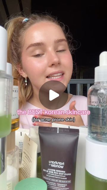 Millie Mae on Instagram: "best korean skincare for acne prone (& sensitive) skin🥇  you can get everything from @yesstyle ad with code LIFEWITHMILS for discount⭐️  cleansing oils 🥇@purito green cleansing oil 🥈haruharu wonder black rice cleansing oil 🥉@skin1004 Official light cleansing oil  water based cleansers 🥇haru haru wonder black rice clesnsing gel 🥈skin 1004 ampoule foam 🥉@mixsoon_official centella cleanser  toners 🥇@imfrom_us rice toner 🥈@TIRTIR milk skin toner 🥉 @celimax.global noni toner  essences 🥇@mixsoon_global bean essence 🥈 I’m from mugwort essence 🥉 mixsoon bifida ferment essence  ampoules  🥇celimax noni ampoule 🥈 skin 1004 ampoule  moisturisers 🥇Purito oat in calming gel cream 🥈oat intense cream 🥉B5 panthenol rebarrier cream  SPF’s 🥇 @houseofhur_official w Korean Rice Water Toner, Centella Cleanser, Korean Skincare For Acne, Toner For Acne Prone Skin, Skincare For Acne Prone, Mugwort Essence, Best Korean Toner, Skin 1004, Rice Toner