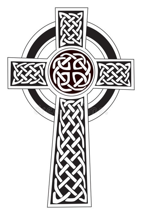 Christian Cross Images, Celtic Cross Tattoo, Cross Tattoo Design, Scandinavian Tattoo, Cross Drawing, Celtic Cross Tattoos, Irish Tattoos, Cross Symbol, Cross Tattoo Designs