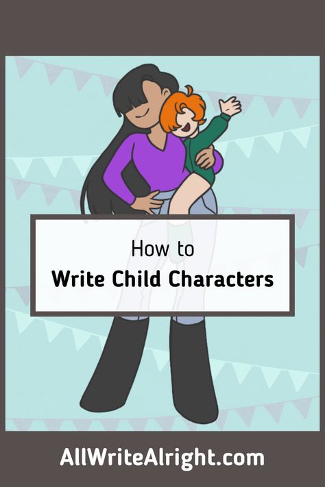 Writing Children Characters, How To Write Characters, How To Write, Story Tips, Writing Inspiration Tips, Writing School, Writing Memes, Writing Prompts For Kids, Creative Writing Tips