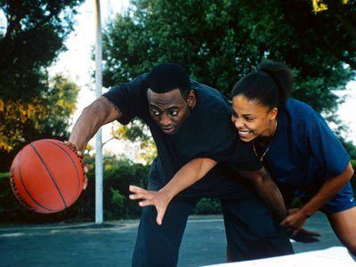 Famous Movie Couples, Iconic Movie Couples, Love And Basketball Movie, Noah And Allie, Basketball Painting, Basketball Movies, Omar Epps, Coach Carter, The Last Dance