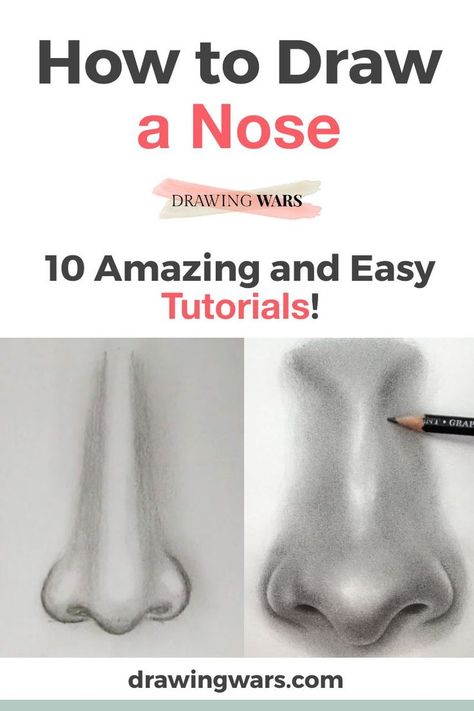 The Best 10 Tutorials on How to Draw A Nose Step by Step. Learn How to Draw A Nose Easy with the Best Online Video Tutorials for Kids and for Adults with acrylic, watercolor, pencils, charcoal and many more techniques! How To Draw A Nose Step By Step Easy, How To Draw A Nose Cartoon, How To Draw A Nose Anime Sketch, How To Draw A Nose From the Side and more! They're very easy both for beginners, intermediate and advanced artists! Drawing ideas with pencils and more techniques! Noses Painting, Nose Watercolor, How To Draw Noses, Easy Nose Drawings, Paint Nose, Nose Step By Step, Nose Cartoon, Draw Noses, How To Draw A Nose