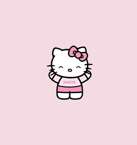 Aesthetic Pink Hello Kitty, Hello Kitty Icons Pink, Backgrounds Hello Kitty, Iphone Background Aesthetic, Hello Kitty Png, Hello Kitty Imagenes, Walpaper Hello Kitty, Hello Kitty Themes, Simple Designs To Draw