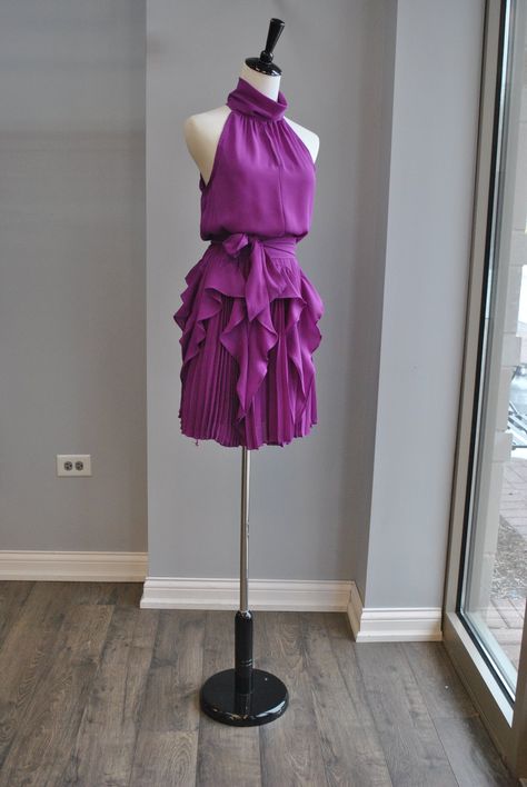 Orchid Color Dress, Luxury Designer Purple Dress, Orchid Inspired Fashion, Luxury Purple Summer Dress, Orchid Fashion, Orchid Dress, Orchid Color, Corporate Dress, Skirts For Kids