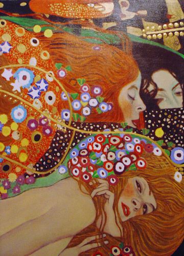 Gustav Klimt (July 14, 1862 – February 6, 1918) was an Austrian symbolist painter and one of the most prominent members of the Vienna Secession movement. Klimt is noted for his paintings, murals, sketches, and other objets d'art. Klimt's primary subject was the female body; his works are marked by a frank eroticism. Art Klimt, Art Amour, Gustav Klimt Art, Klimt Paintings, Klimt Art, Art Et Illustration, The Kiss, Art And Illustration, Gustav Klimt