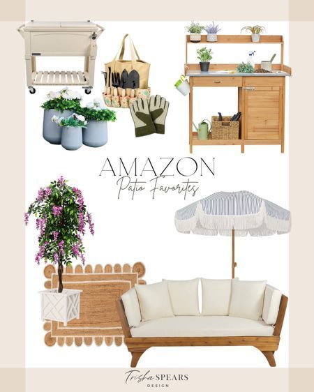 Amazon Patio Finds, Amazon Garden Must Haves, Amazon Outdoor Furniture, Amazon Patio Furniture, Affordable Patio Furniture, Amazon Outdoor Decor, Target Patio Furniture, Tan Furniture, Spring Patio