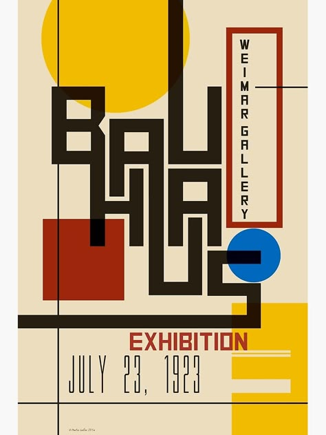 Unique Bauhaus Posters designed and sold by artists. Shop affordable wall art to hang in dorms, bed... Bauhaus Graphic Design, Bauhaus Poster Design, 타이포그래피 포스터 디자인, Bauhaus Art, Walter Gropius, Bauhaus Poster, Bauhaus Style, Bauhaus Design, German Art