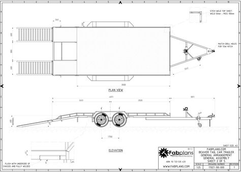 Beavertail Car Trailer Plans | Build your own car trailer – FabPlans Car Trailer Plans, Welding Videos, Car Hauler Trailer, Beaver Tails, Trailer Plans, Gooseneck Trailer, Metal Fabrication Tools, Welding Tips, Fabrication Tools