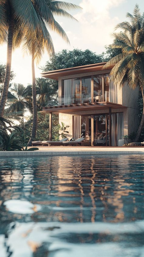 Luxurious Private Island Villa with Infinity Pool Island Homes, Visit Maldives, Island Villa, Arabian Sea, Island Getaway, Island Home, Phase 2, Private Island, Ocean Views