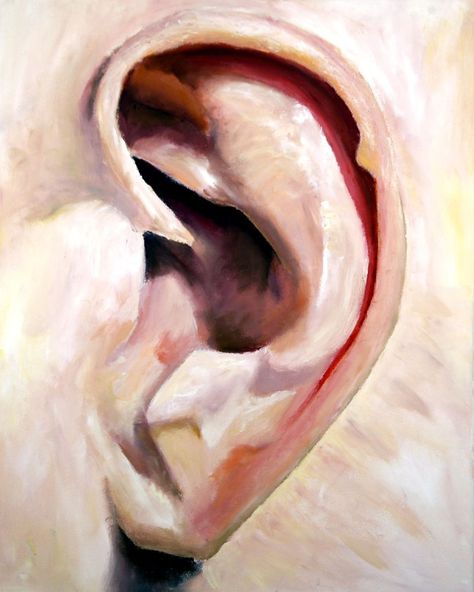 Ear Painting, Unique Art Work, Weird Photography, Rise Art, Music Painting, Meaningful Art, Home Decor Modern, Music Images, Gcse Art