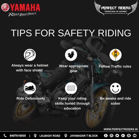 Motorcycle Safety Gear, Bike Riding Tips, Brochure Design Layouts, Drive Safely, Motorcycle Safety, Motorcycle Repair, Biker Babe, Motorcycle Posters, Design Layouts