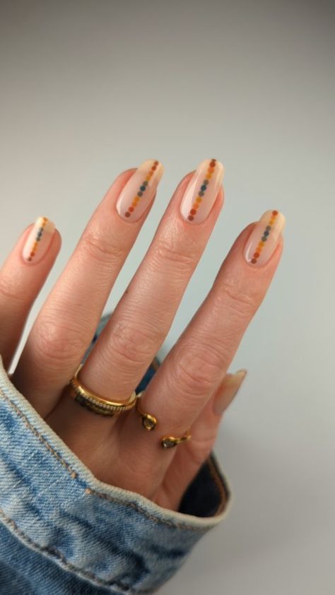 Negative Space Nails, Fall Palette, Space Nails, Colored Glasses, Rose Colored Glasses, Fall Nail Art, Body Makeup, Easy Nail Art, Artist On Instagram