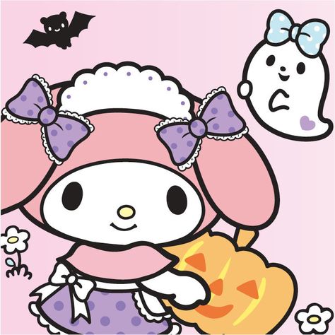 Halloween - Sanrio Sanrio Halloween, Hello Sanrio, Hello Kitty Dress, My Melody Wallpaper, Hello Kitty Halloween, Hello Kitty Iphone Wallpaper, Halloween Icons, Hello Kitty My Melody, Hello Kitty Pictures