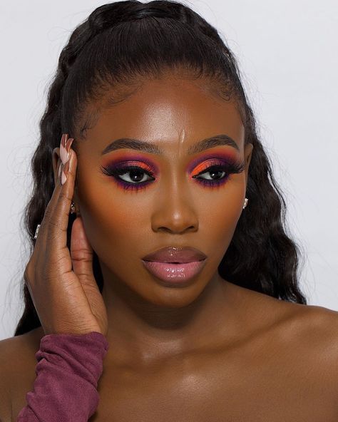 Jaclyn Hill Volume 2, Vanessa Gyimah, Makeup Artist Logo, Makeup For Black Skin, Brown Skin Makeup, Jaclyn Hill, Hair Laid, Beauty Shots, Makeup Obsession