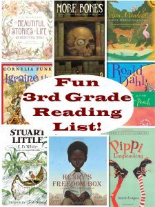 Need reading ideas for your third grader? Check out this recommended 3rd grade reading list with a video review and links to purchase! 3rd Grade Books To Read, Chapter Books For 3rd Grade, 3rd Grade Homeschool Ideas, 3rd Grade Book List, Homeschool 3rd Grade, Homeschooling 3rd Grade, 3rd Grade Homeschool, Third Grade Homeschool, Third Grade Books