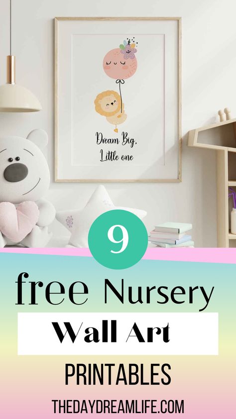 9 Free Printable Nursery Wall Art Prints Canva Printables, Free Wall Art Printables, Free Nursery Printables, Baby Animal Prints Nursery, Printable Nursery Wall Art, Baby Nursery Wall Art, Wall Art Printables, Free Wall Art, Nursery Pictures