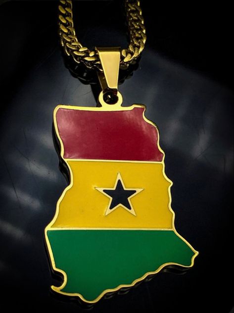 Ghana Travel, Ghana Flag, I Love You Images, Love You Images, Gold Jewelry Stores, Skin Discoloration, Velvet Pouch, My Heritage, Gold Jewellery Design