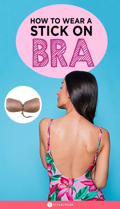 How To Wear Stick On Bra – Types, When To Wear And Health Hazards: Stick on bras can be simply stuck on your skin and adjusted to provide you all the benefits of a regular bra. It’s not going to look like sticky notes on a notice board. It clearly works a lot better than you can imagine. Read on to know more about these amazing bras. #Tips #Hacks #Tricks Stick On Bra Tips Backless Dresses, Adhesive Bra Tricks, Sticky Bras That Actually Work, Breast Muscle, Stick On Bra, Backless Body Shaper, Sticky Bras, Beauty Rules, Yoga Mats Best