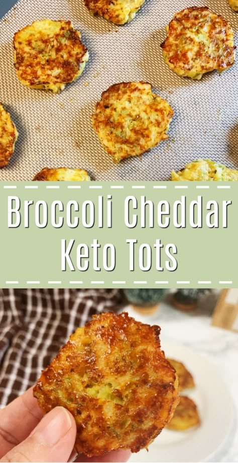 Keto broccoli cheddar tots and the tot you've been craving! Easy to make and you'll want to eat them all. Keto Tots, Dinner Recipes Keto, Broccoli And Cheddar, Keto Broccoli, Keto Dinner Recipes, Breakfast Keto, Starting Keto Diet, Ketogenic Diet Meal Plan, Ketogenic Diet For Beginners