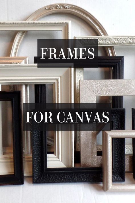 9 Essential Frames for Canvas Guidelines - Signed Laura Dabney Frame For Painting Canvases, How To Make Frame For Canvas Art, Canvas Art Frame Ideas, Wall Art Frame Ideas, Frames For Canvas Paintings Ideas, Framing Ideas For Paintings, Canvas Frames Diy, Framing Canvas Art Ideas, Frame For Canvas Painting