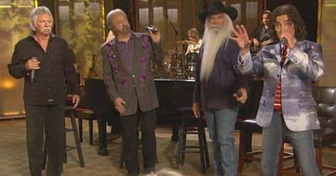 The Oak Ridge Boys sing a rousing rendition of their signature song, ‘Elvria.’ The Oak Ridge Boys, Country Bands, Christian Music Videos, Classic Songs, Fire Heart, Christian Music, My Favorite Music, News Stories, Country Music