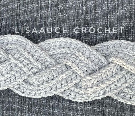 Braided Crochet Headband FREE Pattern (EASY) Braided Crochet Headband, Crochet Headband Free Pattern, 3 Strand Braid, Crochet Ear Warmer Free Pattern, Chunky Headband, Crochet Headband Tutorial, Crochet Ear Warmer Pattern, Left Handed Crochet, Crochet Headband Free