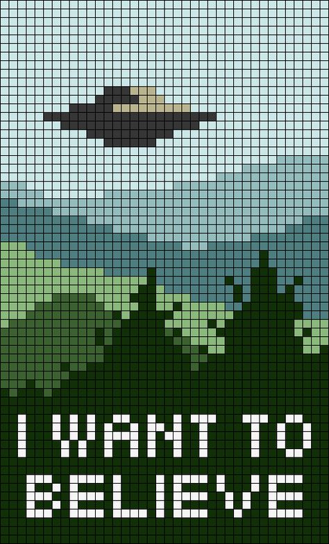 Alpha pattern #176468 | BraceletBook Alpha Patterns Quotes, Ufo Pixel Art, Supernatural Alpha Pattern, Alien Alpha Pattern, Creepy Alpha Pattern, Nerdy Alpha Pattern, Forest Quotes, Pattern Quotes, Pixel Crochet