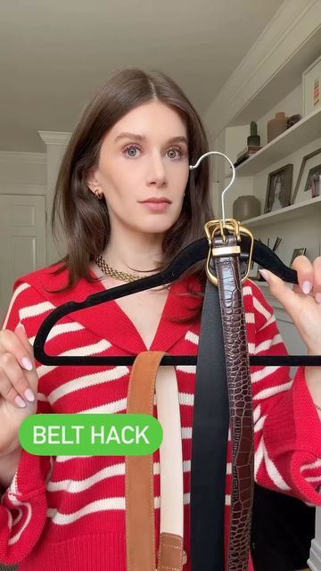 Home Harmony Tips on Instagram: "Home Harmony Tips 

showcasing how to fold belts to save space and keep them organized:

🌿 Organization Tip: Say goodbye to tangled belts! Learn how to fold and roll your belts to save space, keep them neat, and easily find the one you need. 

Watch the video for step-by-step instructions on belt folding techniques to maintain a tidy closet! 🎥credit: @Home Harmony Tips 

showcasing how to fold belts to save space and keep them organized:

🌿 Organization Tip: Say goodbye to tangled belts! Learn how to fold and roll your belts to save space, keep them neat, and easily find the one you need. 

Watch the video for step-by-step instructions on belt folding techniques to maintain a tidy closet! 🎥✨
Credit: @beccakahane 
 #OrganizationTips #HomeHarmony #Declutt Recipes Organization, Tidy Closet, Folding Techniques, Diy Beauty Recipes, How To Fold, Recipe Organization, Beauty Recipe, Organization Hacks, Say Goodbye