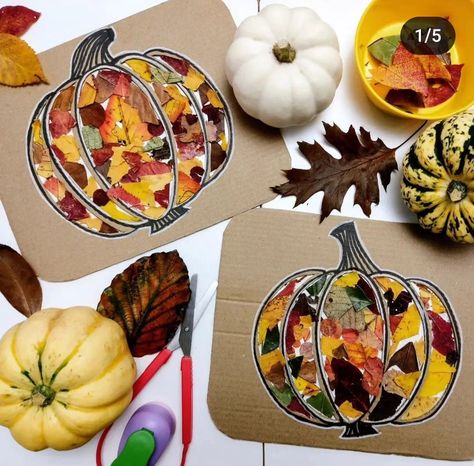 Leaf Window Craft, Leaf Crafts Preschool, Autumn Leaf Crafts, Making Suncatchers, Foil Fish, Leaf Confetti, Eco Crafts, Fall Preschool Activities, Fall Arts And Crafts