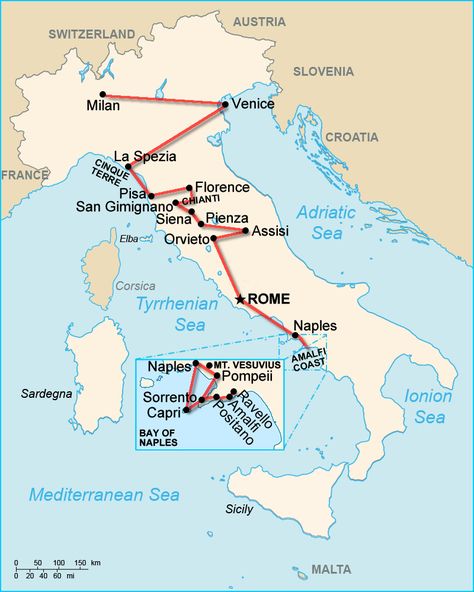 A map of the sane two-week Italy itinerary: Tuscany edition Tuscany Map, Italy Trip Planning, Toscana Italia, Best Of Italy, Italy Itinerary, Italy Trip, Italy Tours, Italy Travel Tips, Voyage Europe