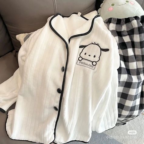 Fluffy Pajamas Aesthetic, Kawaii Home, Warm Pajamas, Cute Pjs, Pajama Fashion, Cute Sleepwear, Cute Pajama Sets, Suit Coat, Cute Pajamas