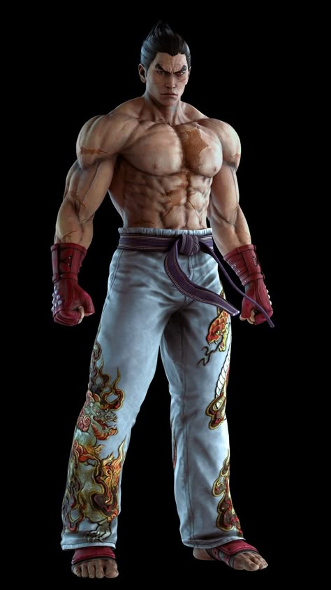 Tekken 1, Martial Arts Fashion, Tekken Wallpaper, Kazuya Mishima, Tekken 4, Fantasy Fighter, Tekken 8, Jin Kazama, Best Friend Wallpaper