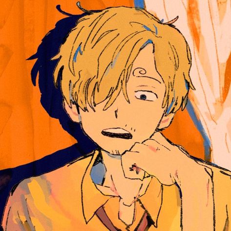 Sanji Pfp Fanart, Sanji Pfp Pre Timeskip, Sanji Cute Fanart, One Piece Cute Fanart, Sanji Profile Pic, Vinsmoke Sanji Icons, Sanji One Piece Icon, Sanji Art, Sanji Pfp