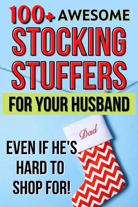 Husband Stocking Stuffers, Dad Stocking Stuffers, Stocking Fillers For Adults, Sticking Stuffers, Stocking Filler Ideas, Stocking Fillers For Men, Personalized Stocking Stuffers, Diy Stocking, Stocking Stuffers For Boys