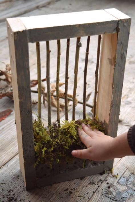 Add a bug hotel to your yard to attract a large number of beneficial insects to your garden. Insect House, Bug Hotel Ideas, Bug House, Bug House Diy, Small Bug Hotel Ideas, Bug Box, Bug Hotels Diy, Diy Bug Hotel, Homemade Bug Hotel