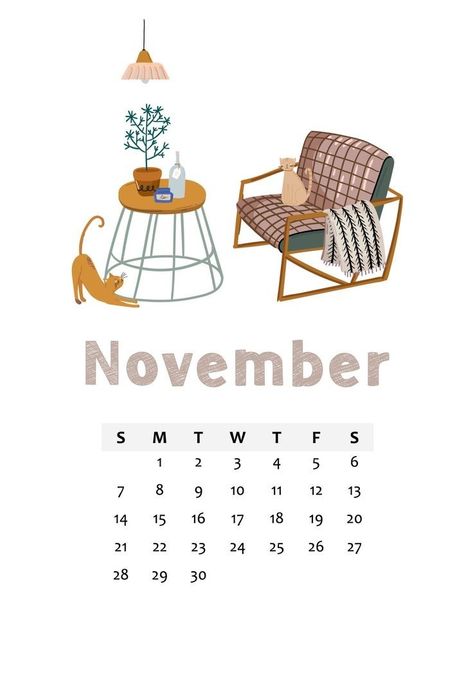 Nov Calendar, Bullet Journal Essentials, December Aesthetic, Calendar November, Calendar Aesthetic, Aesthetic Calendar, November Calendar, Canvas Learning, Abstract Wallpaper Design