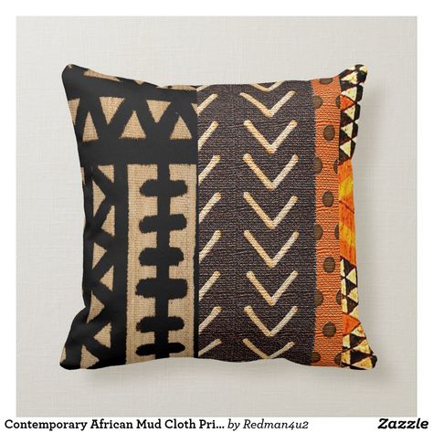 Urban Style Design, Africa Print, African Inspired Decor, American Gifts, African Decor, African Mud Cloth, Designer Throws, African Design, African Inspired