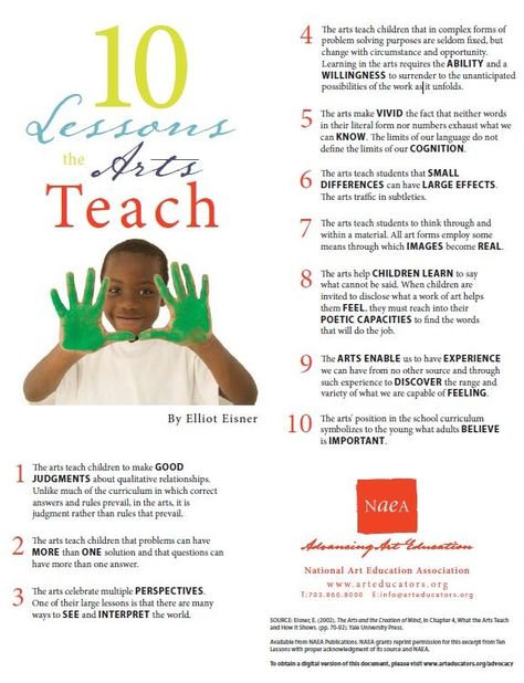 Why is Art Important to Education? Here's a list of 10 reasons presented by the NAEA! #arteducation #teaching #education #naea Why Is Art Important, Importance Of Art Education, Classe D'art, Art Teacher Resources, Art Handouts, Importance Of Art, Education Week, Art Curriculum, Teaching Children