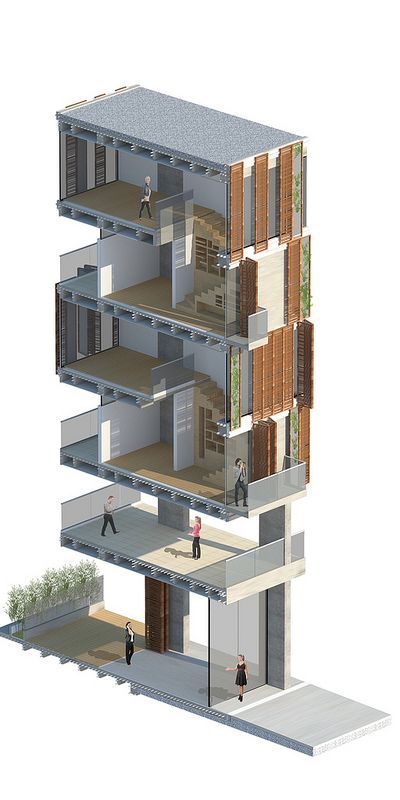 Architecture Graphics, Architectural Section, Diagram Architecture, Architecture Illustration, Facade Architecture, Architecture Presentation, Facade Design, Architecture Sketch, Architectural Inspiration