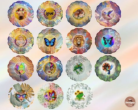 Plastic Canvas Wind Spinners Pattern, Stained Glass Wind Spinners, Wind Spinners Diy, Sublimation Wind Spinner, Wind Spinners Sublimation, Sublimation Wind Spinners, Wind Spinner Sublimation, Sublimation Wind Spinner Ideas, Sublimated Wind Spinners