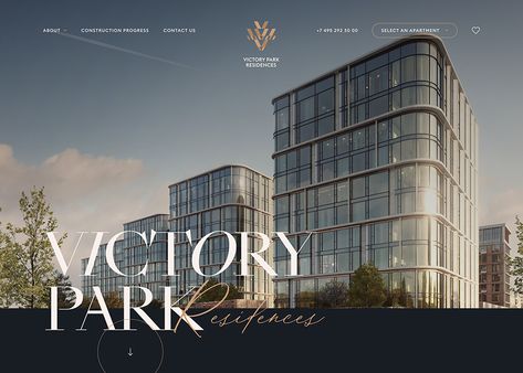 Luxury Real Estate Brochure, Real Estate Website Design, Hotel Ads, Luxury Website, Brochure Ideas, Real Estate Ads, Real Estates Design, Webdesign Inspiration, Architecture Landmark