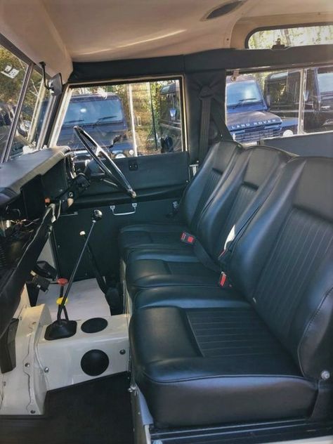 Defender Conversion, Vintage Defender, Land Rover Defender Custom, Land Rover Pick Up, Wagon Interior, Series 2 Land Rover, Land Rover Serie 1, Landrover Series, Land Rover 88