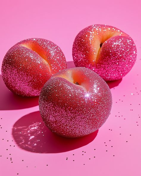 It’s all peachy baby 🍑✨ #glitter #glittergirl #fruit #tuttifrutti #pinterestgirls #sparkle #sparkly #aiart #creativegirlgang #create #inspire #creativeentrepreneur #prettyfood #thisisnotrreal #girlyaesthetic #peach #peaches #peachy Fairytale Food, Fruits Art, Baby Glitter, Glitter Girl, Art Photos, Fruit Art, Tutti Frutti, Dreamy Art, Pinterest Girls